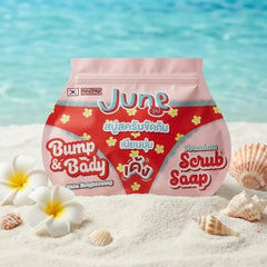 JUNE Bump & Body Skin Brightening Premium Scrub Soap – 50g