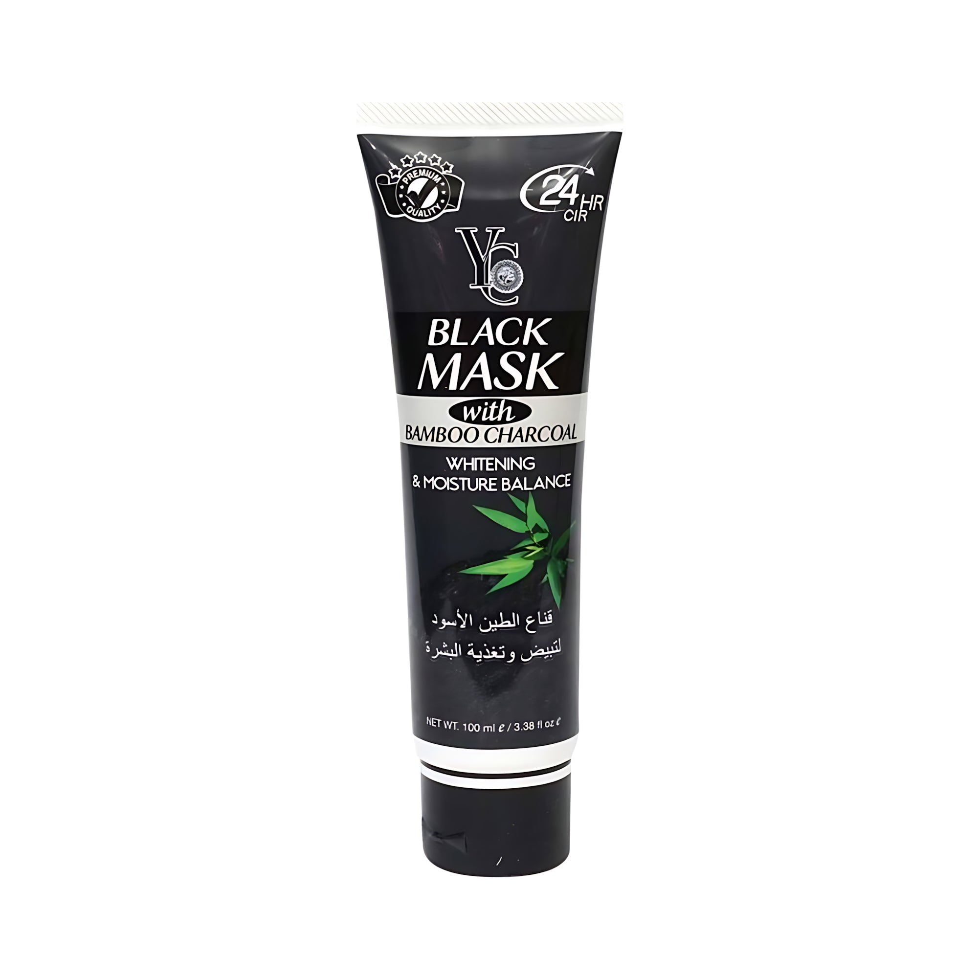YC Bamboo Charcoal Black Peel-Off Face Mask – 100ml