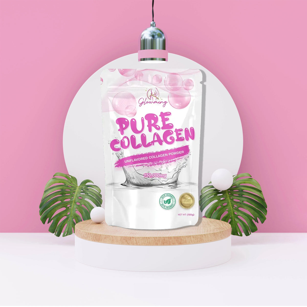 Glowming Shape by CC Pure Collagen Unflavored Collagen Powder – 150g