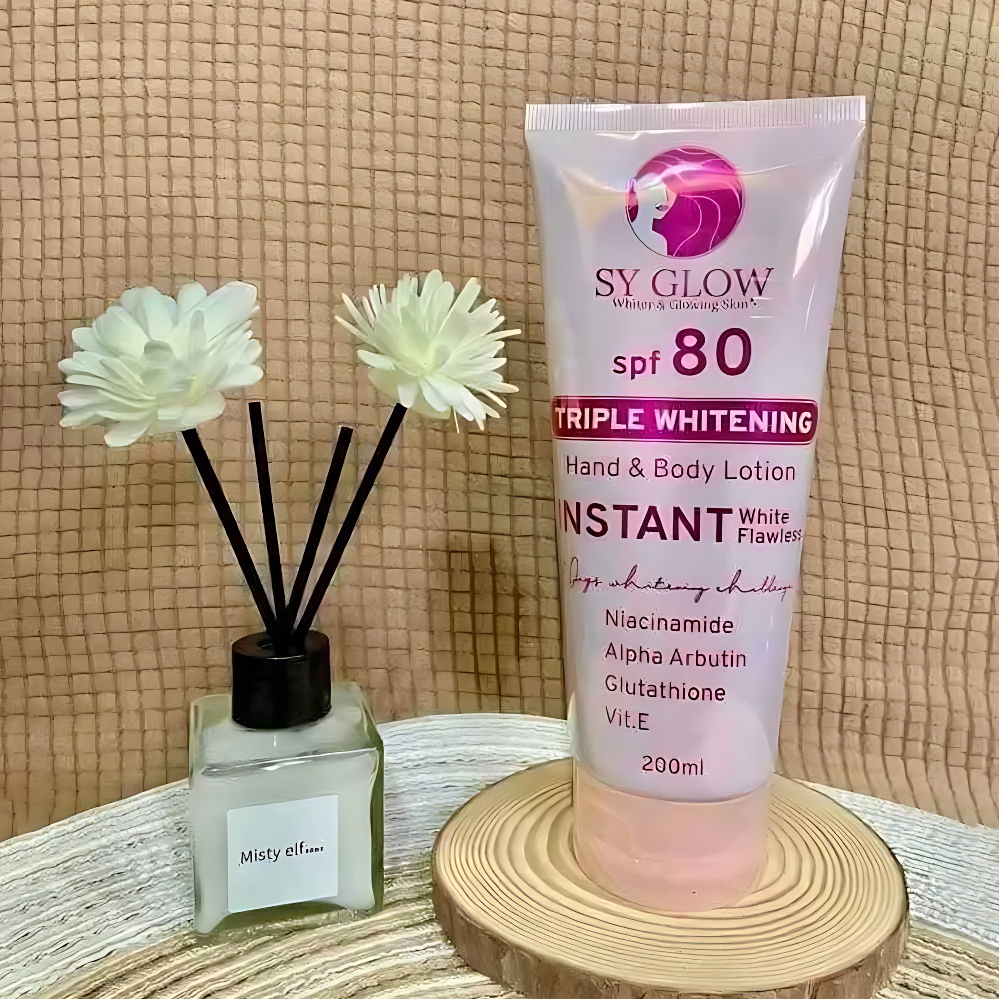 SY Glow Triple Whitening Hand & Body Lotion SPF 80 - 200ml