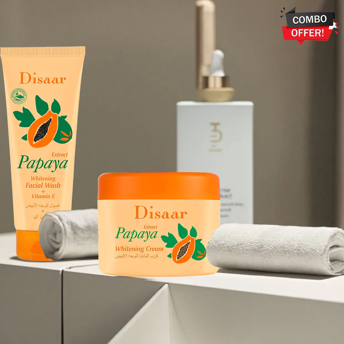 Disaar Papaya Glow & Brightening Combo Pack