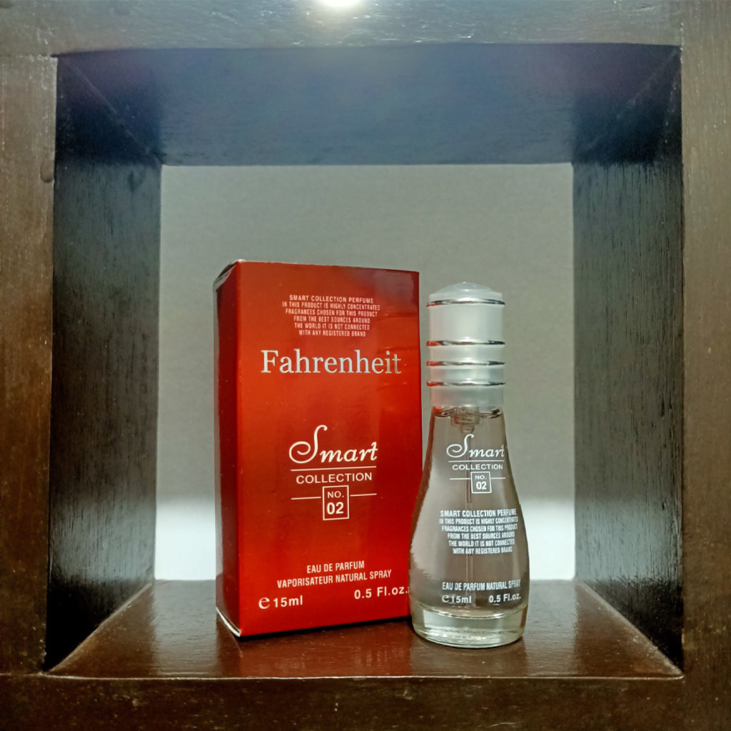 Smart Collection No. 02 Fahrenheit Eau de Parfum for Men – 15ml