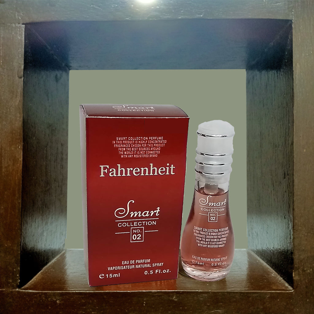 Smart Collection No. 02 Fahrenheit Eau de Parfum for Men – 15ml