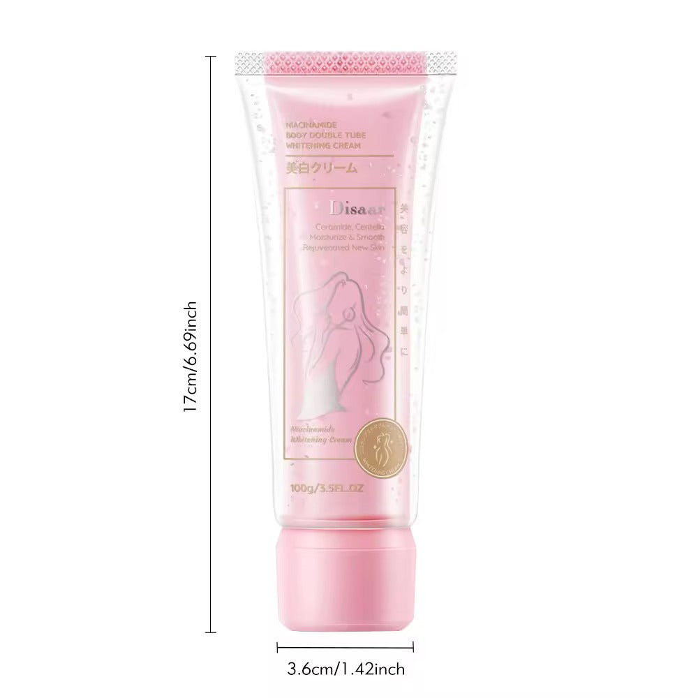 Disaar Niacinamide Body Double Tube Whitening Cream – 100g