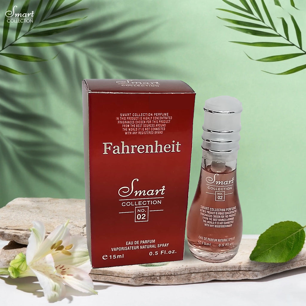 Smart Collection No. 02 Fahrenheit Eau de Parfum for Men – 15ml