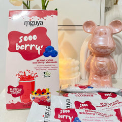 Mizuya Sooo Berry! Berrylicious Acai Berry + Chia Seeds Mixed Berries - 21g × 10 Sachets