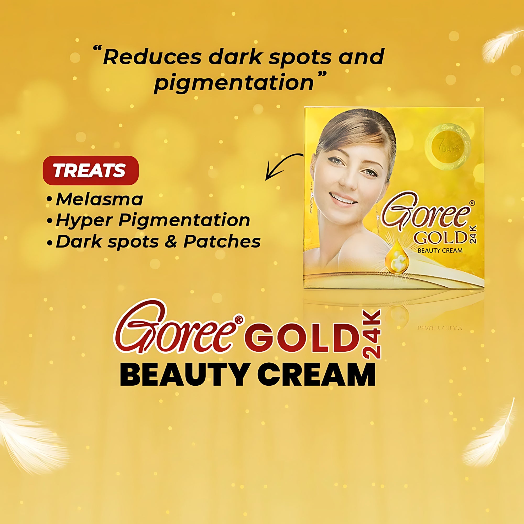 Goree Gold 24k Beauty Cream - 17gm