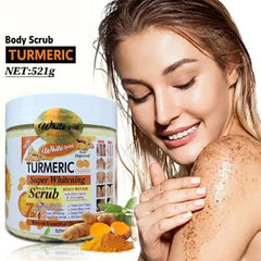 White Gold Turmeric Super Whitening Face & Body Scrub - 521 ml