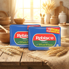 Rebisco Crackers Whole Wheat - 320g (Buy 1 Get 1 Offer)
