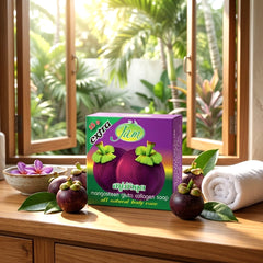 Jam Mangosteen Gluta Collagen Soap – 65g
