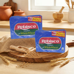 Rebisco Crackers Whole Wheat - 320g (Buy 1 Get 1 Offer)