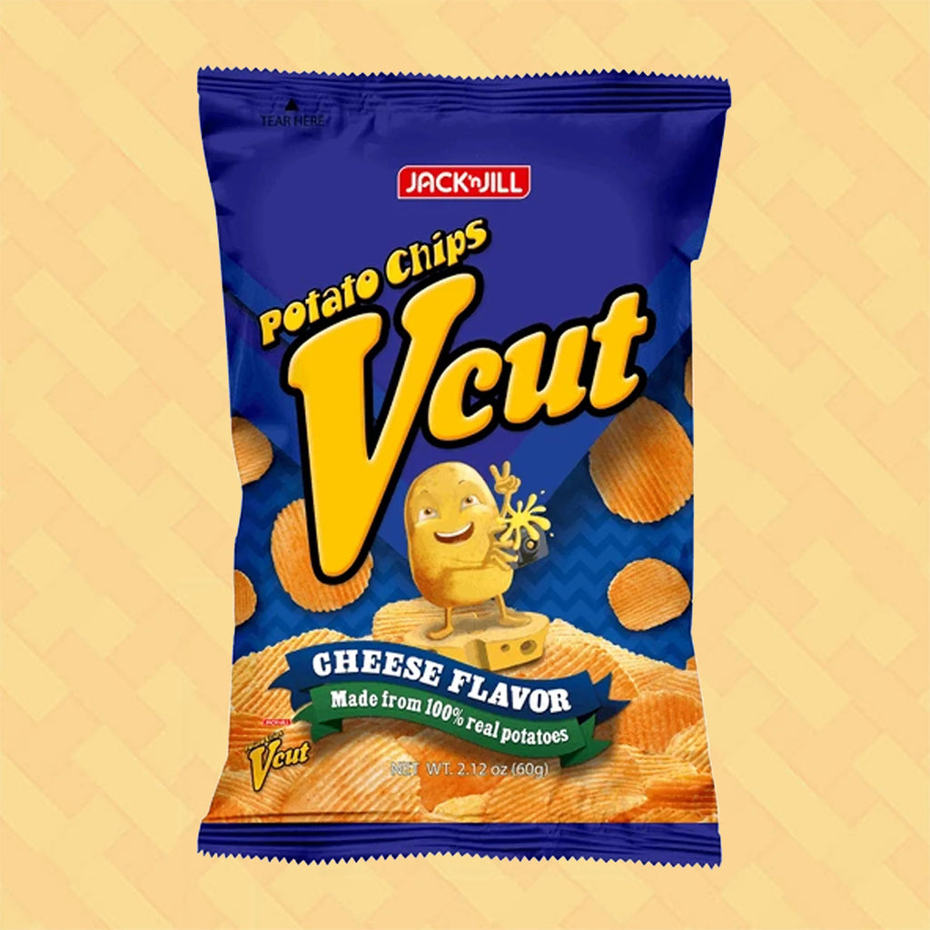 Jack 'n Jill V-Cut Potato Chips Cheese Flavor – 60g