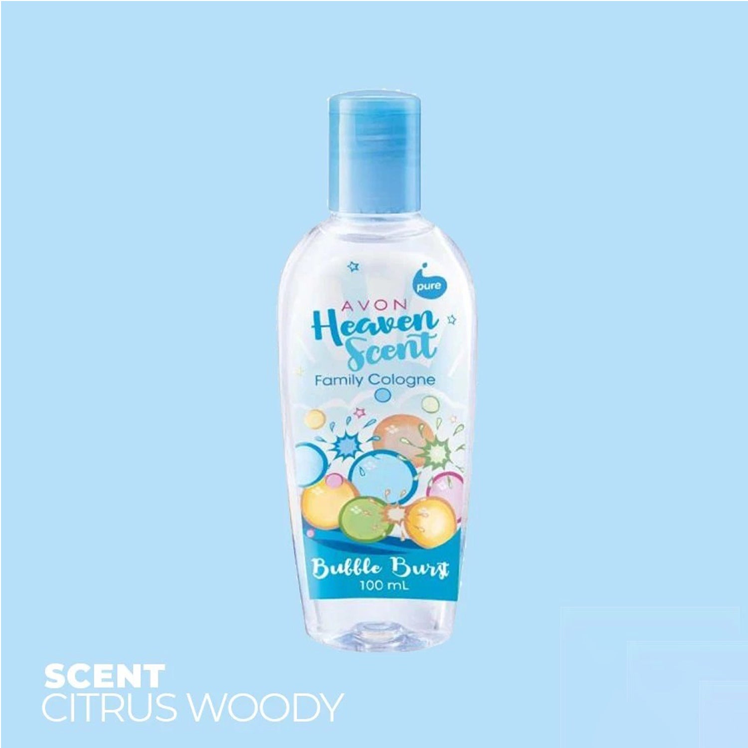Avon Heaven Scent Family Cologne – Bubble Burst (100ml)