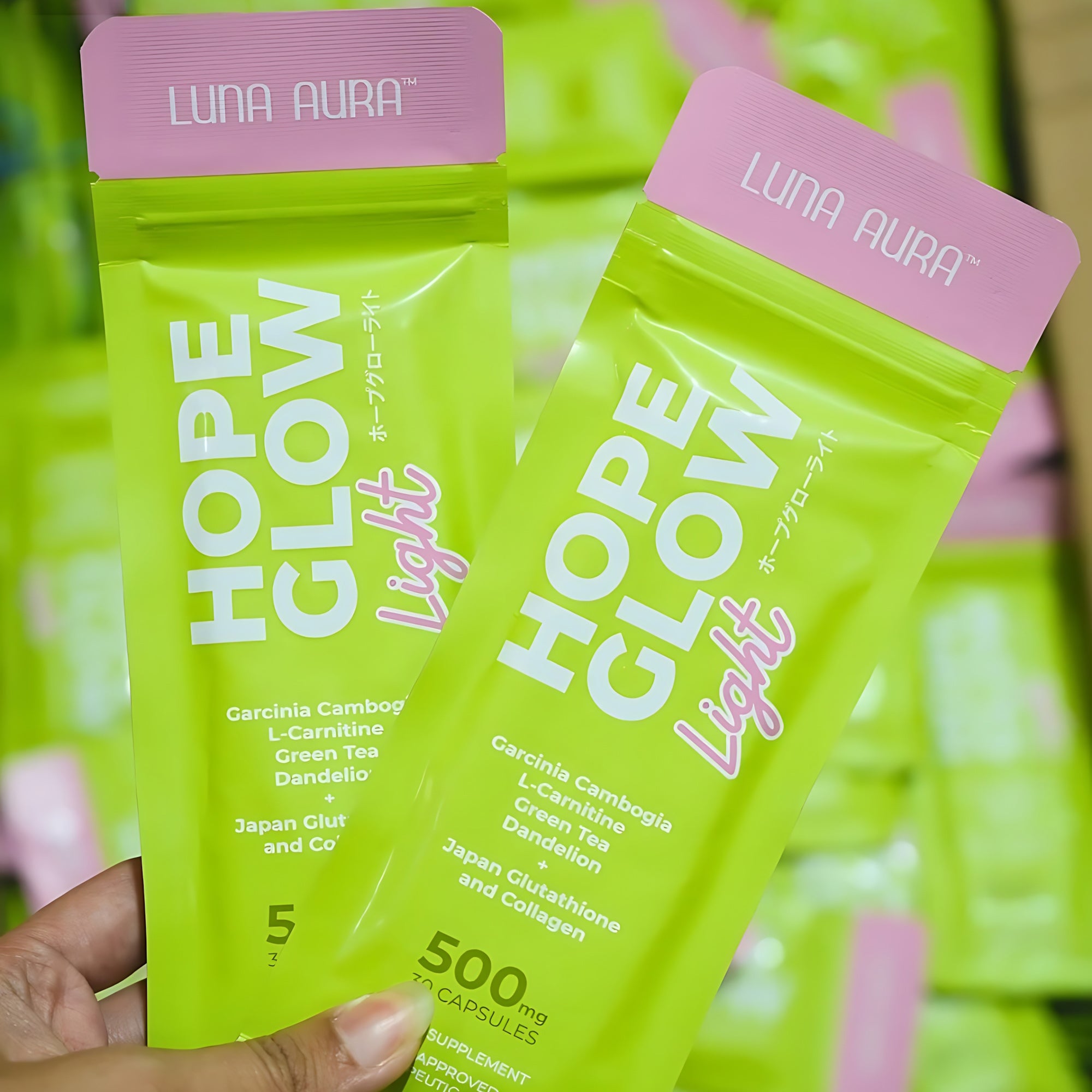 Luna Aura Hope Glow Light – 500mg (30 Capsules)