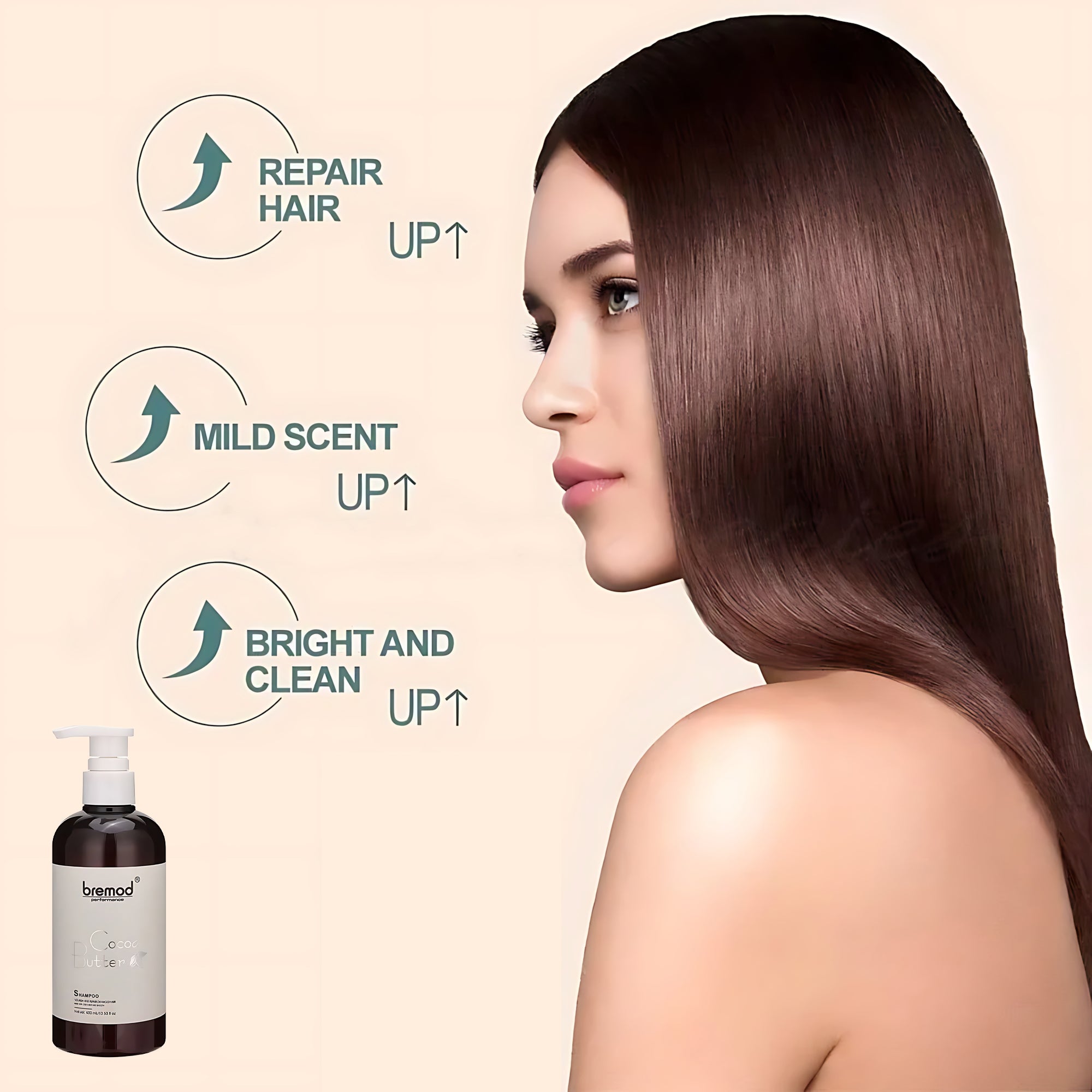 Bremod Cocoa Butter Shampoo - 400ml