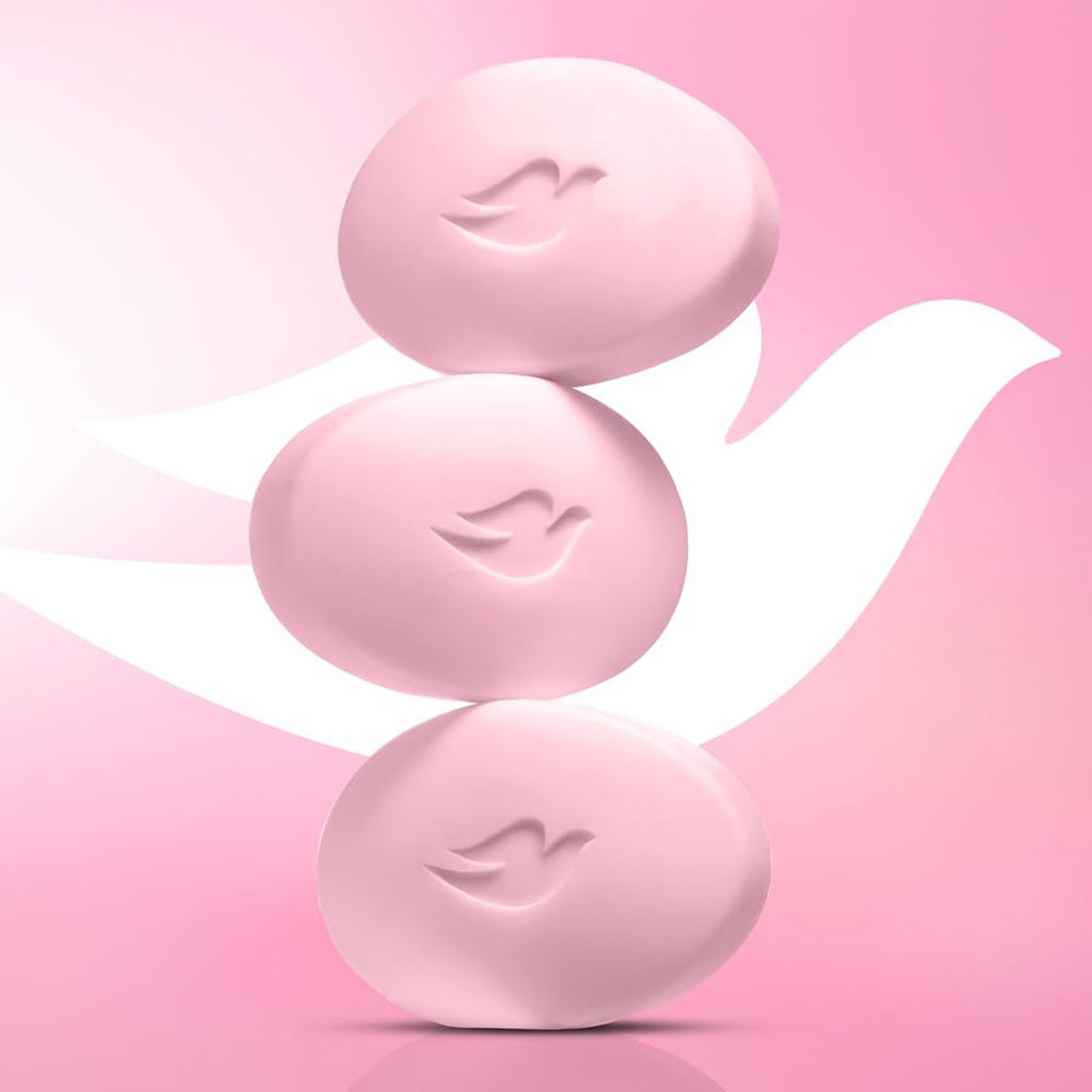 Dove Pink Beauty Bar Soap – 125g (Pack of 4)