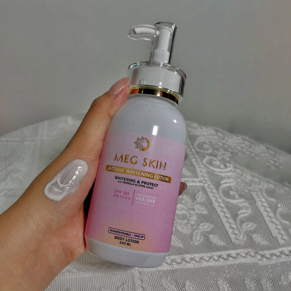 MEG SKIN Intense Brightening Lotion SPF 50 – 220ml