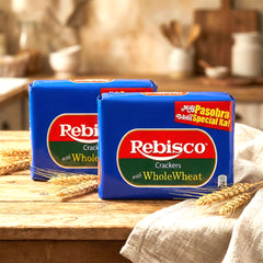 Rebisco Crackers Whole Wheat - 320g (Buy 1 Get 1 Offer)