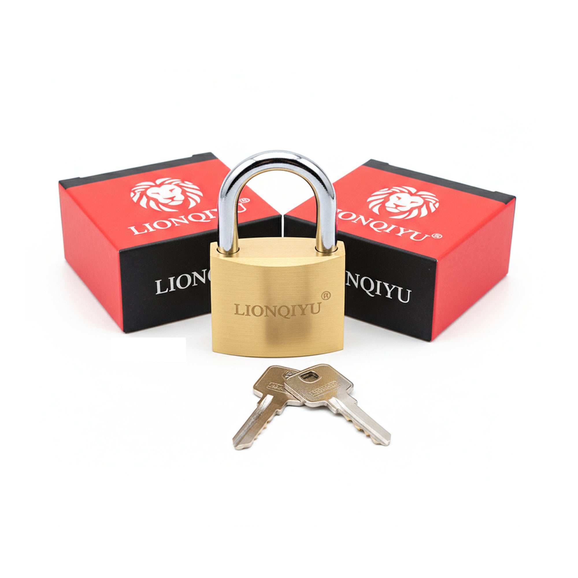 Lionqiyu Golden Padlock – 25mm