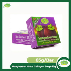 Jam Mangosteen Gluta Collagen Soap – 65g