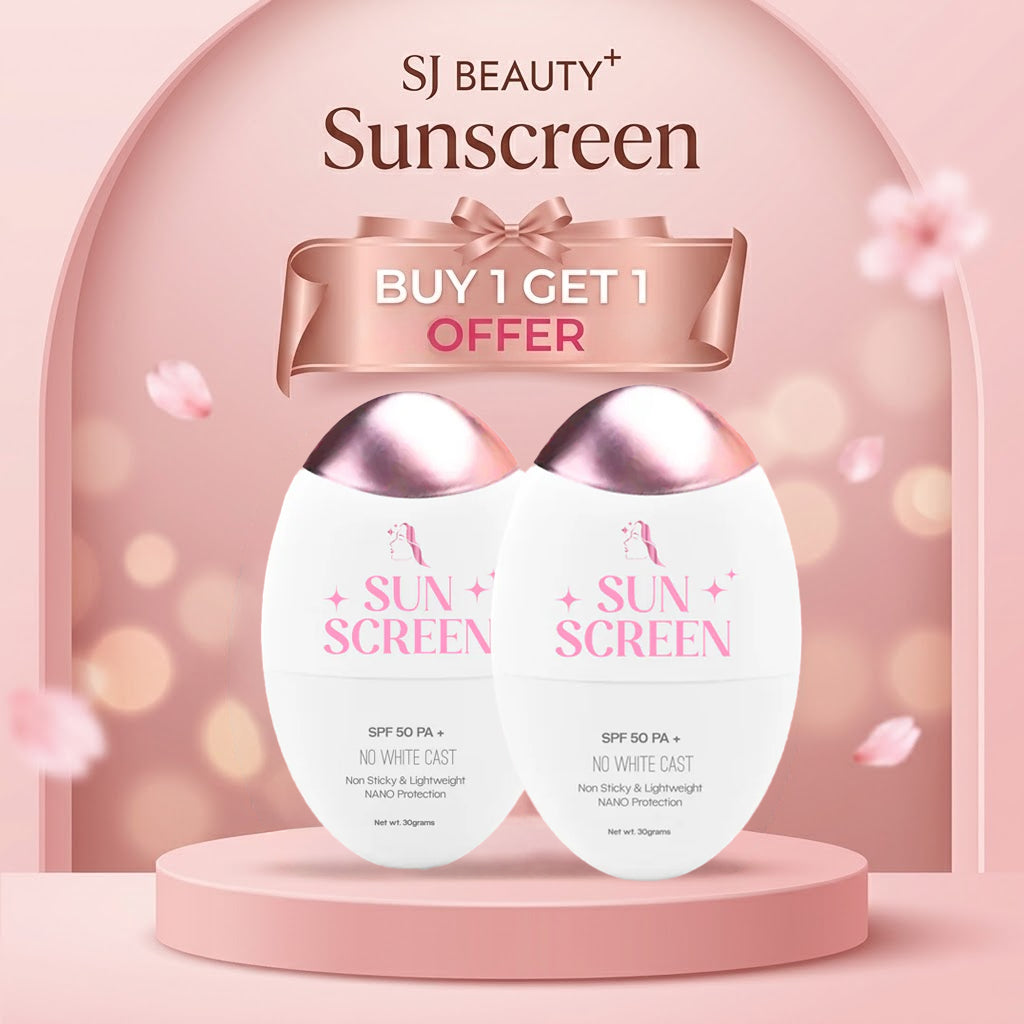 S&J Beauty Sunscreen SPF 50 PA+ (30g) - Buy 1 Get 1 Offer