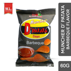 Muncher D'Patata Chips – Barbeque Flavor (60g)
