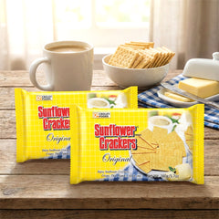 Croley Food Sunflower Crackers Original Pack - 160gm (Buy 1 Get 1 Offer)