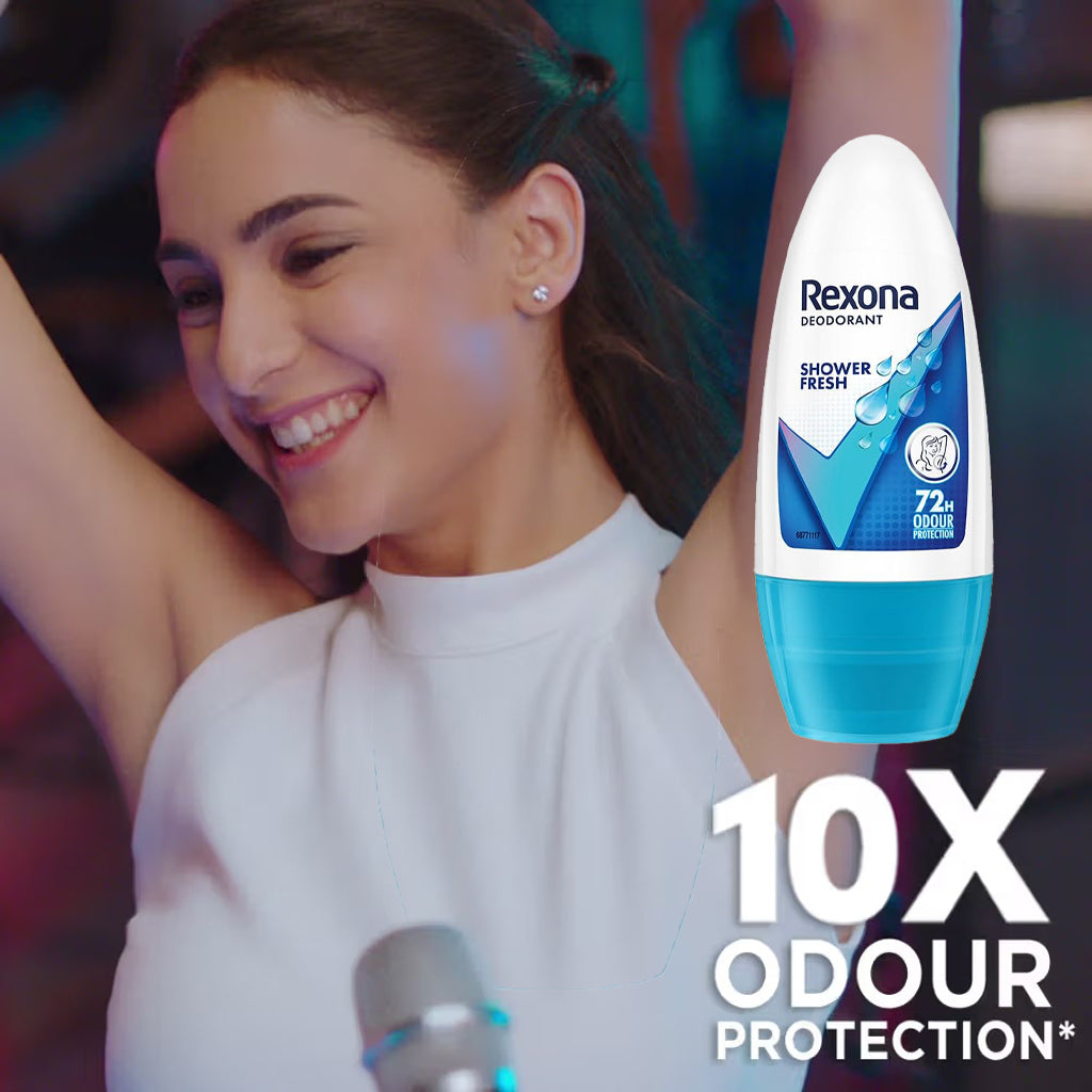 Rexona Shower Fresh Roll-On Deodorant for Women – 50ml