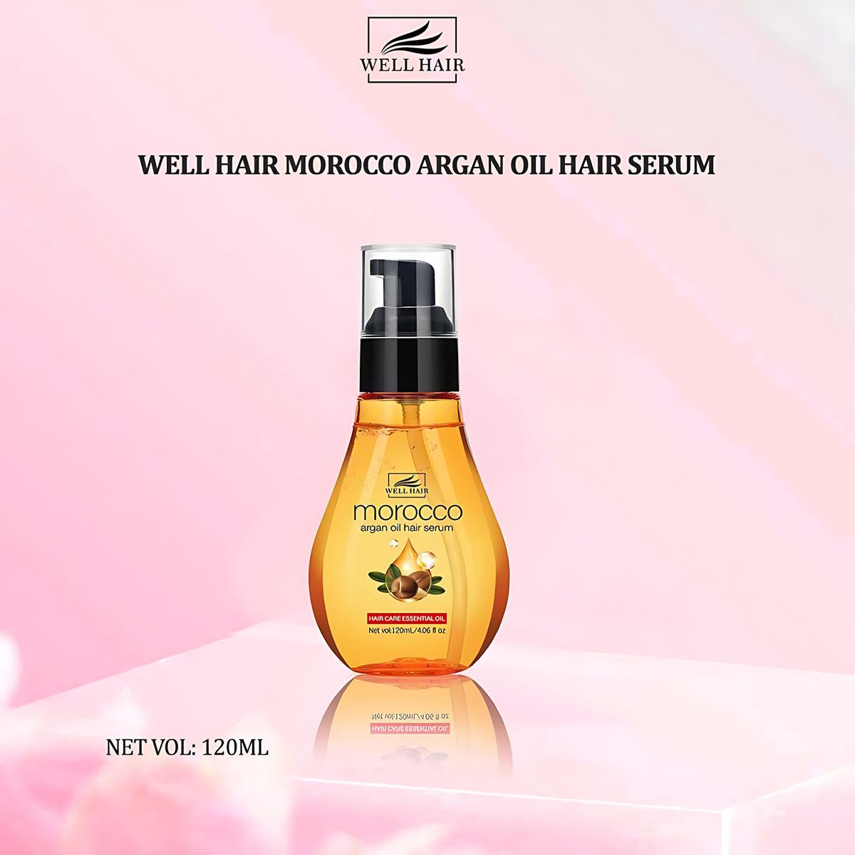 Well Hair Morocco Argan Oil Serum – 120ml