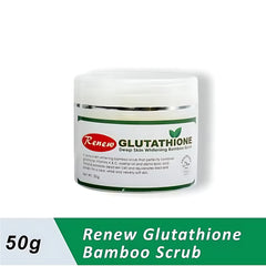 Renew Placenta Glutathione Deep Skin Brightening Bamboo Scrub – 50g