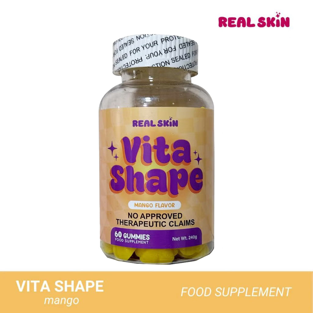 Real Skin Vita Shape Mango Flavor - 60 Gummies