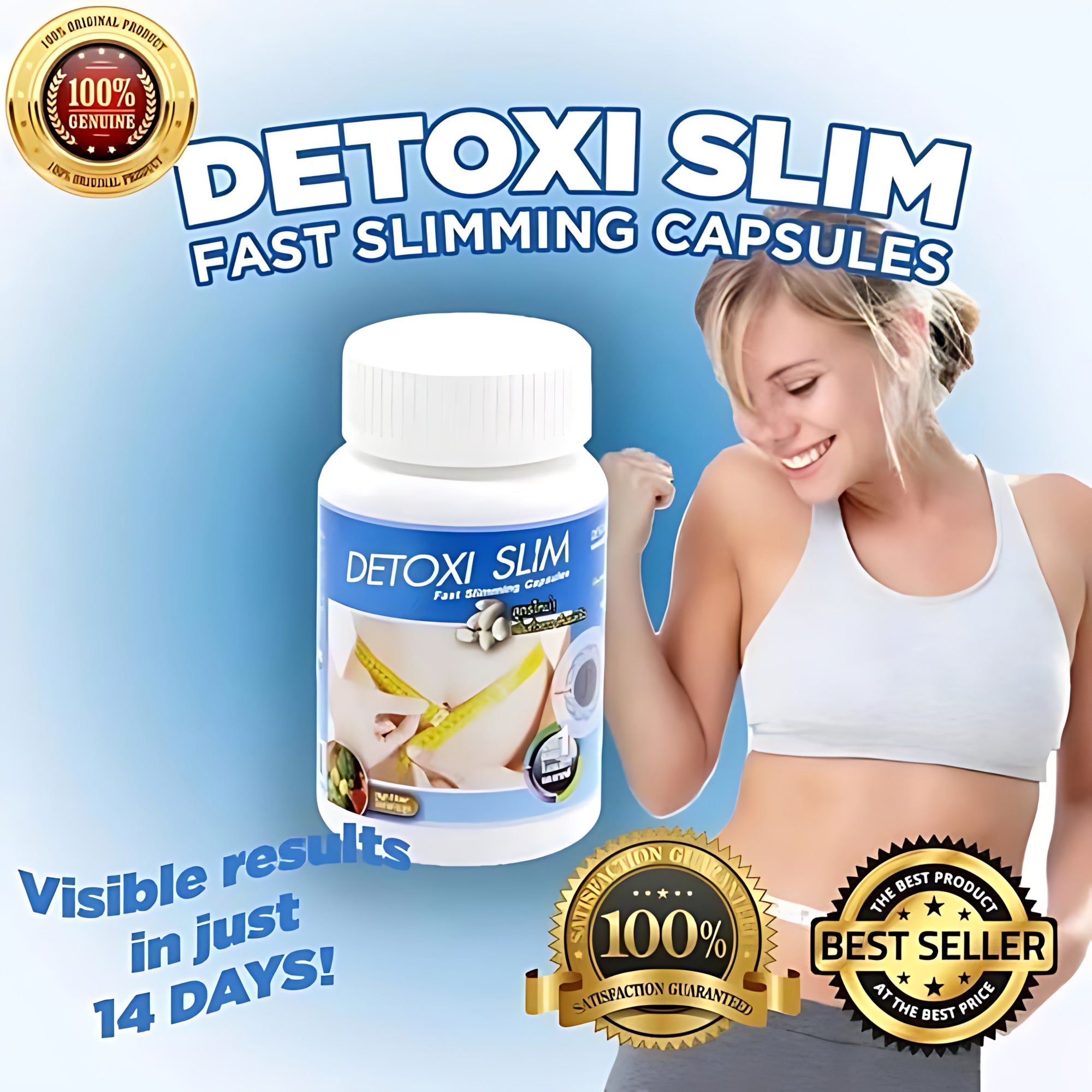 Detoxi Slim Fast Slimming Capsules – 30s