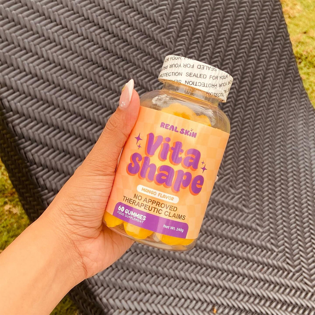 Real Skin Vita Shape Mango Flavor - 60 Gummies