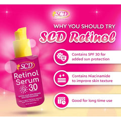 SCD Retinol Serum SPF 30 – 30ml