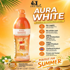 Deli Skin Aura White Body Lotion SPF50 PA++++ – 500ml