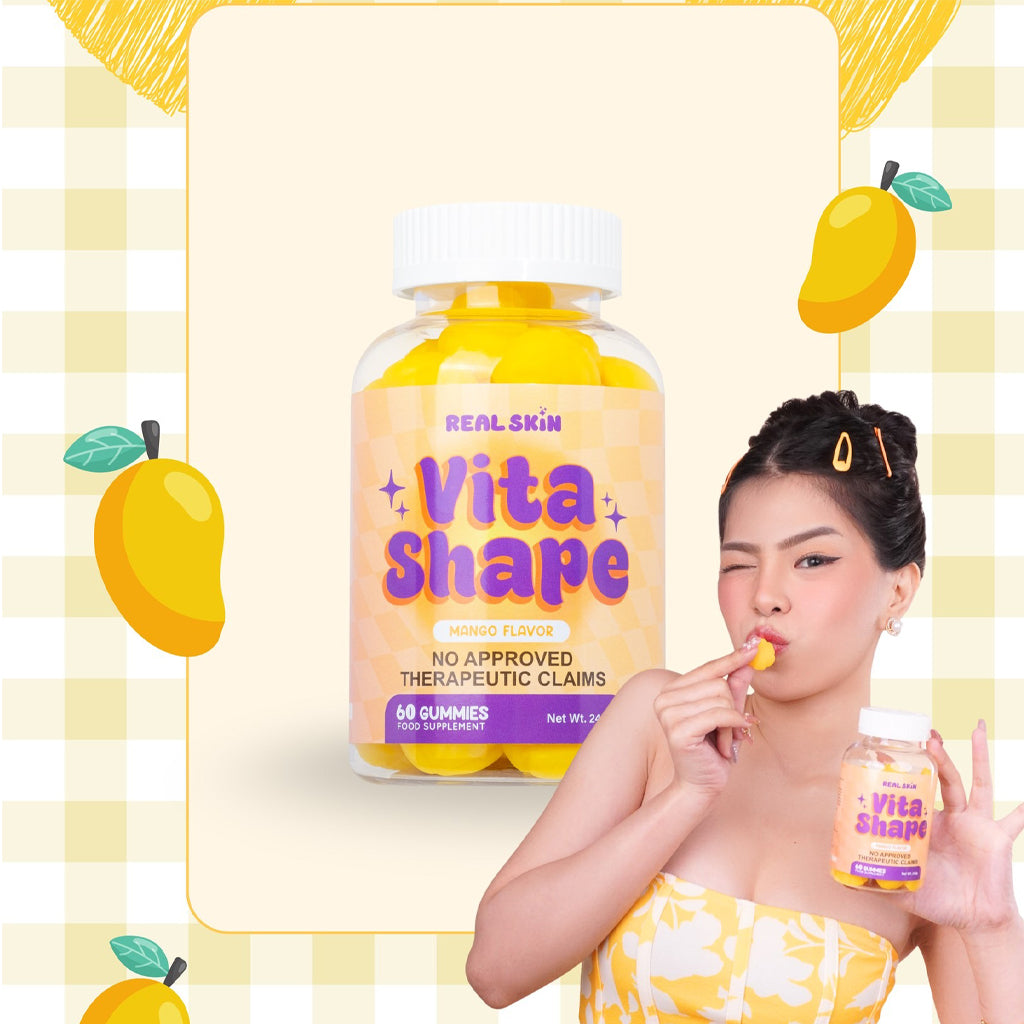 Real Skin Vita Shape Mango Flavor - 60 Gummies