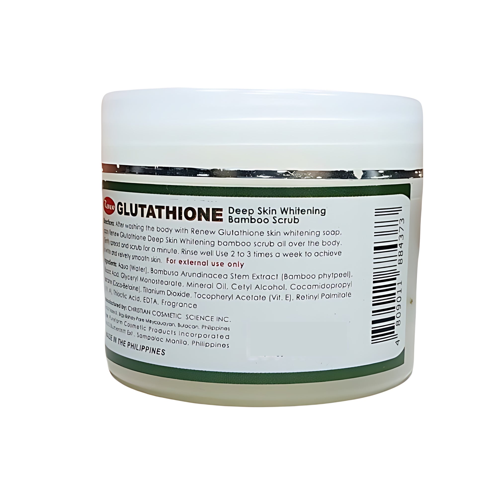 Renew Placenta Glutathione Deep Skin Brightening Bamboo Scrub – 50g