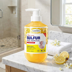 SADOER Anti-Acne Sulfur Mite Removal Liquid Soap – 500ml