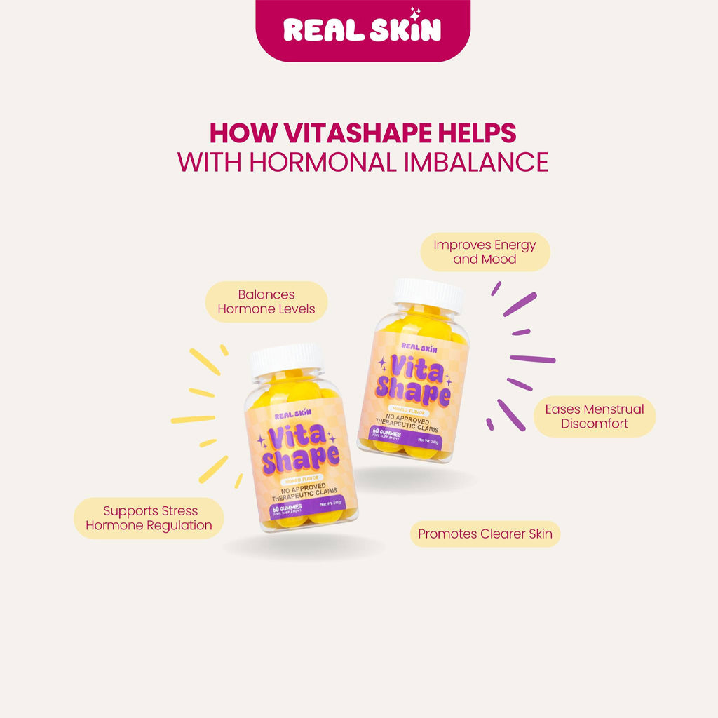 Real Skin Vita Shape Mango Flavor - 60 Gummies
