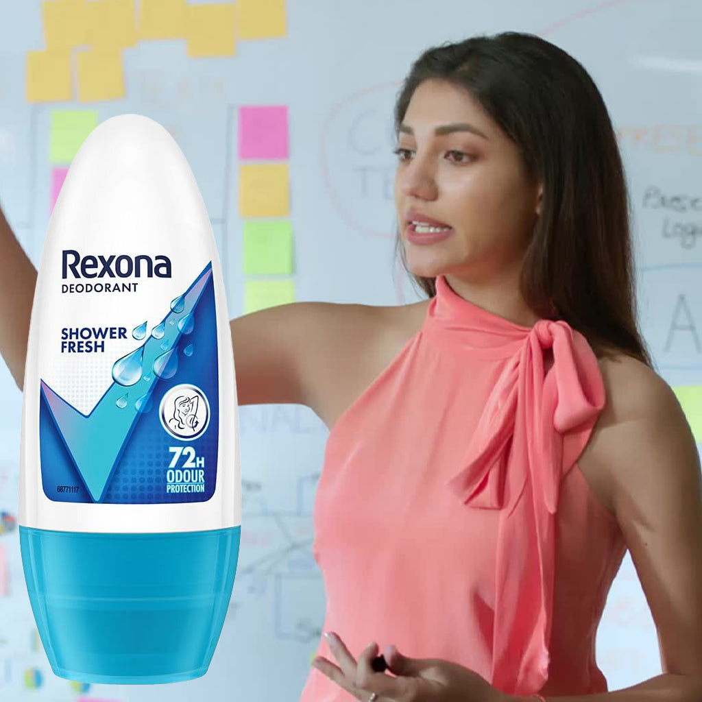 Rexona Shower Fresh Roll-On Deodorant for Women – 50ml