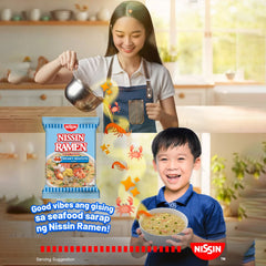 Nissin Ramen Instant Noodles Creamy Seafood – 63g (3 Pack Combo)