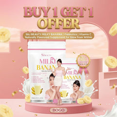 S&J Beauty Milky Banana (150g) - Buy 1 Get 1 Offer