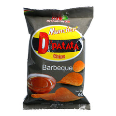 Muncher D'Patata Chips – Barbeque Flavor (60g)