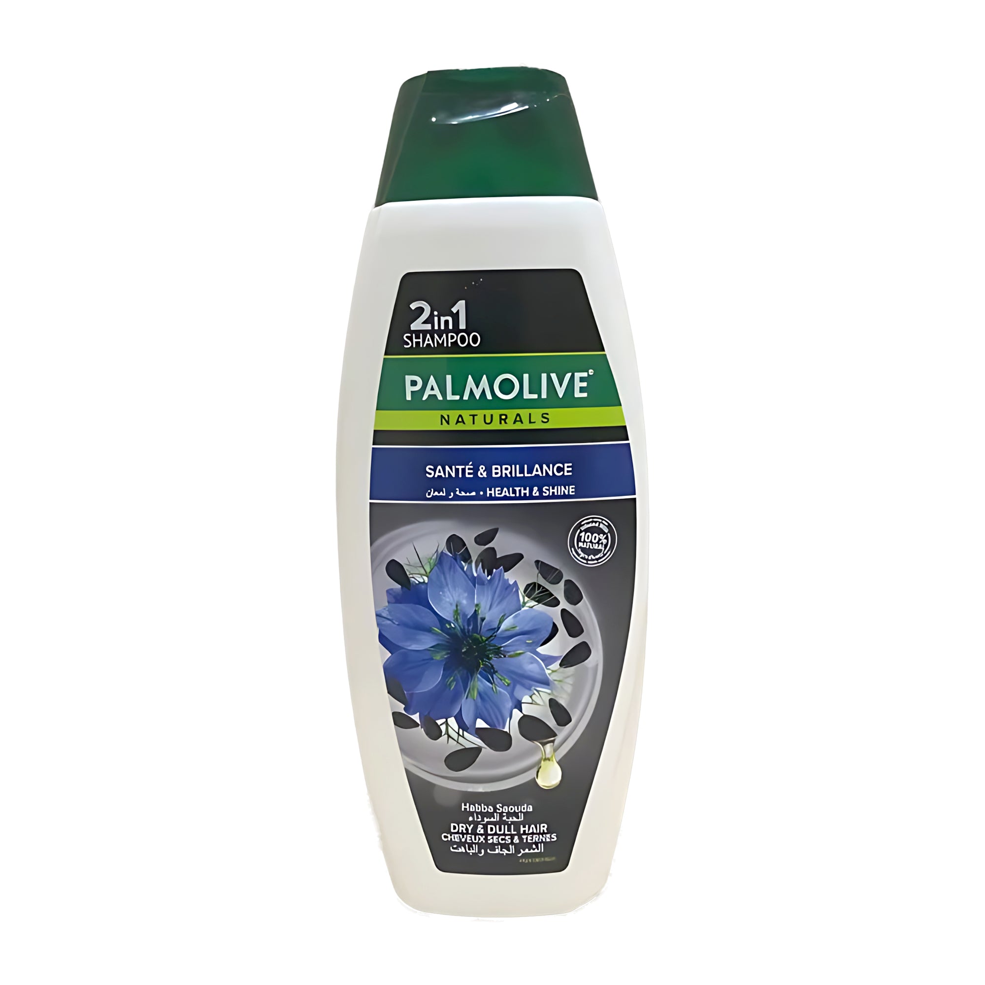 Palmolive Naturals Santé & Brilliance 2-in-1 Shampoo – Black Seed Extract (380ml)