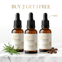 HOSOKU Minoxidil 15% Hair Regrowth Oil – 30ml (BUY 2 GET 1 FREE) Offer