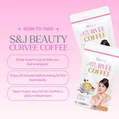 S&J Beauty Extra Curvee Coffee 20g × 10 Sachets (200g Total)