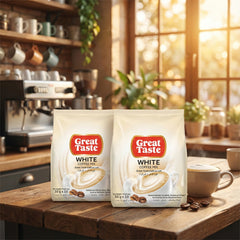 Great Taste 3-in-1 White Coffee Mix - 10 Sachets × 30g ( 1+1 ) Offer