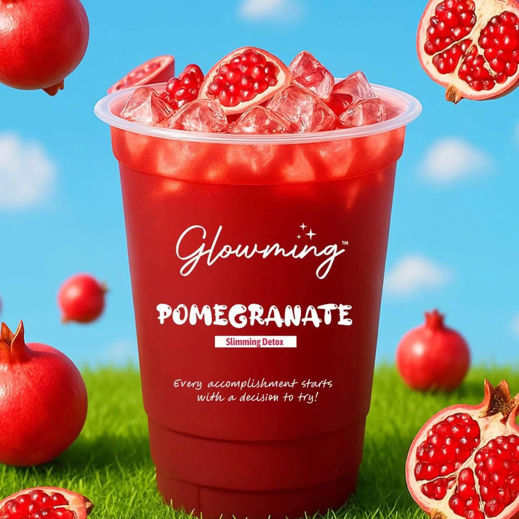 Glowming Pomegranate With Glutathione & Collagen Powder Drink Mix  – 20g x 10 Sachets