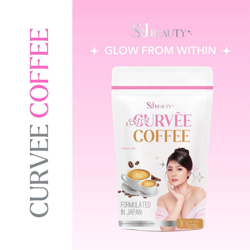 S&J Beauty Extra Curvee Coffee 20g × 10 Sachets (200g Total)