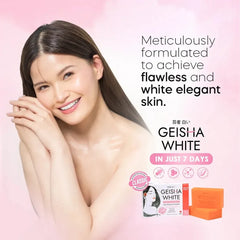 Geisha White Classic Scar & Blemish Skin Brightening Bar – 65g x 3 (Value Pack)